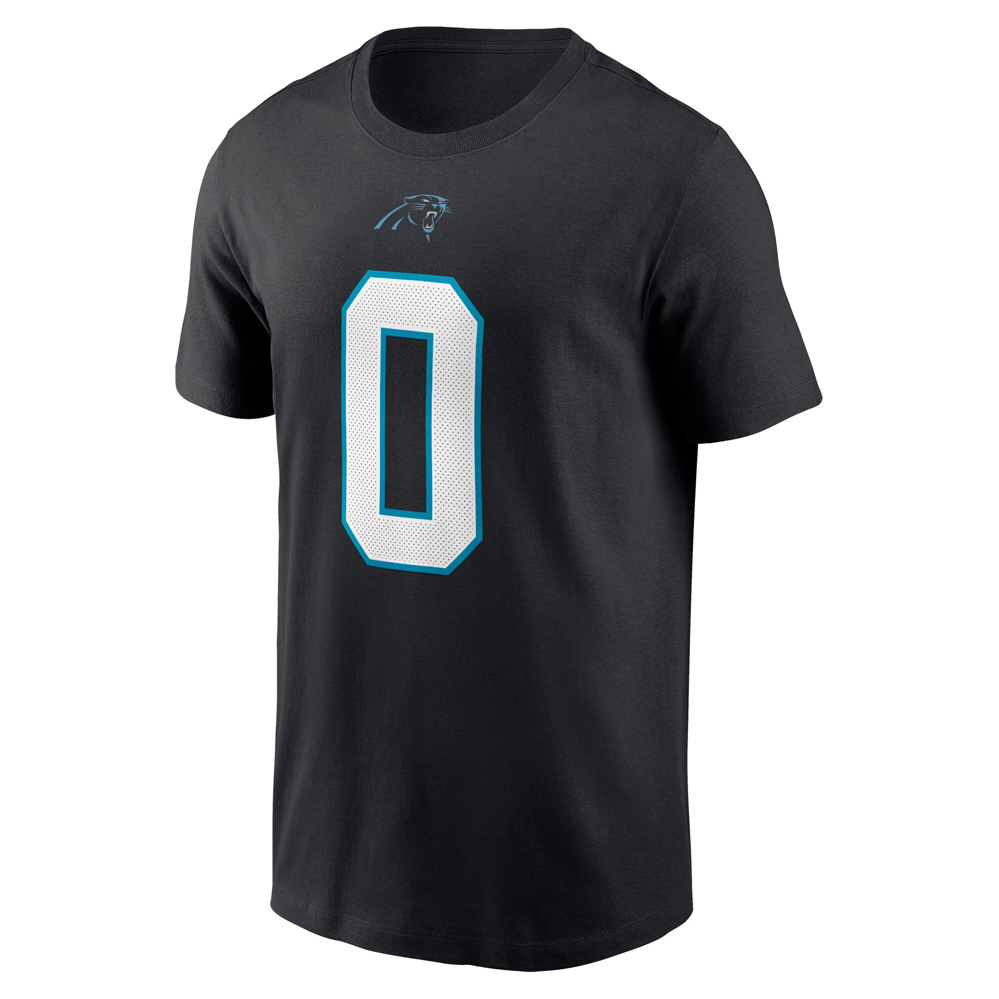Men's Matt Corral Black Carolina Panthers Player Name & Number T-Shirt - Image 2