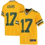 Davante Adams Green Bay Packers  Youth Inverted Team Game Jersey - Gold