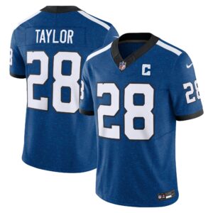 Jonathan Taylor Indianapolis Colts  Indiana Nights Alternate Vapor F.U.S.E. Limited Jersey - Royal
