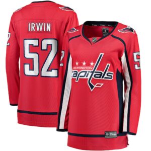 Matt Irwin Washington Capitals Women's Home Breakaway Player Jersey - Red
