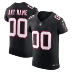 Atlanta Falcons Black Vapor F.U.S.E. Elite Custom #00 Jersey