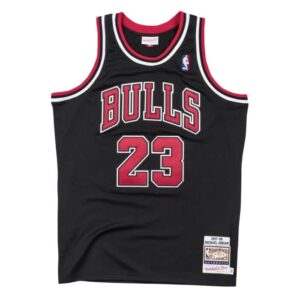 Authentic Jersey Chicago Bulls Alternate 1997-98 Michael