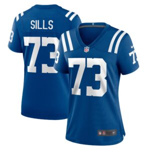 Josh Sills Indianapolis Colts Women's Team Game Jersey -  Royal