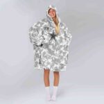 Adult Dallas Cowboys Unisex Camo Blanket Hoodie