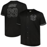 New York Yankees Aaron Judge #99 Black Big & Tall Pop Fashion Jersey