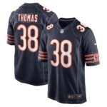 A.J. Thomas Chicago Bears  Game Player Jersey - Navy
