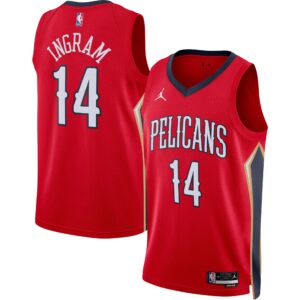 Brandon Ingram 2022/23 New Orleans Pelicans  Unisex Swingman Jersey - Statement Edition - Red
