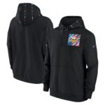 Men’s  Black Minnesota Vikings 2023 Crucial Catch Club Pullover Hoodie