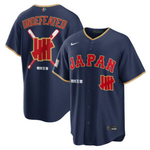 Japan Baseball x Undefeated 2026 World Baseball Classic Stadium Jersey - Navy
