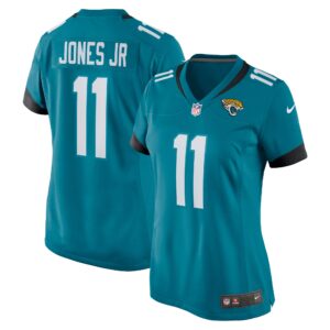 Marvin Jones Jr. Jacksonville Jaguars  Women's Game Jersey - Teal