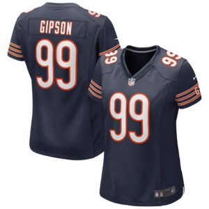Trevis Gipson Chicago Bears  Women's Game Jersey - Navy