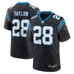 Keith Taylor Carolina Panthers  Team Game Jersey - Black