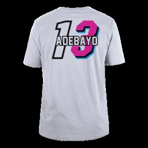 Bam Adebayo New Era Miami Mashup Vol. 2 Name & Number Tee