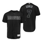 Seattle Mariners Marco Gonzales Gonzo Black 2019 Players Weekend Jersey