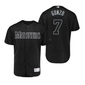 Seattle Mariners Marco Gonzales Gonzo Black 2019 Players Weekend Jersey