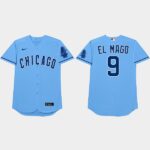 Javier Baez Nickname Cubs 2021 Players Weekend El Mago Blue Men's Jersey