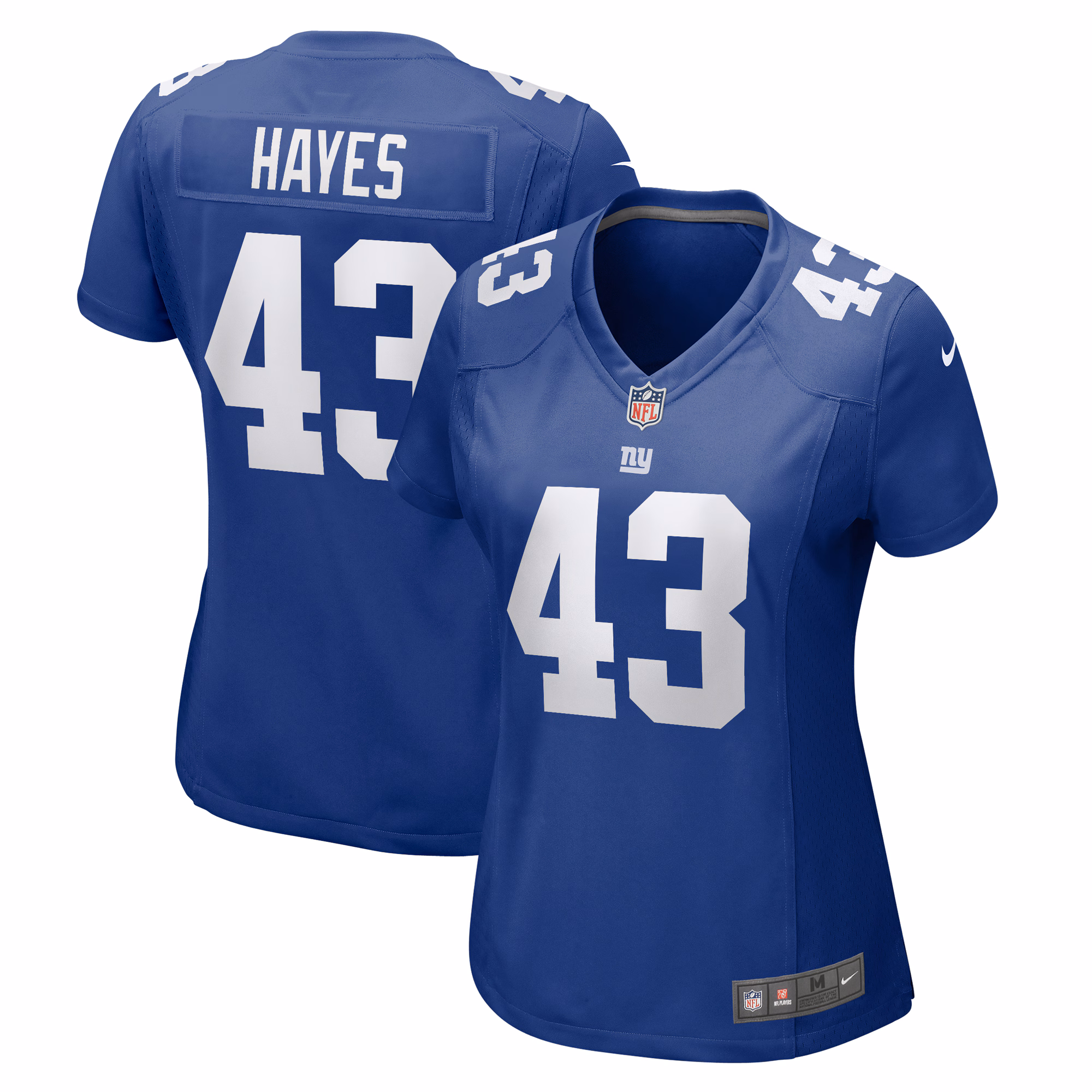 Kaleb Hayes New York Giants Women's Team Game Jersey -  Royal