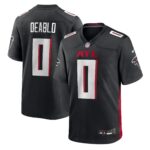 Atlanta Falcons Divine Deablo Black Team Game Jersey