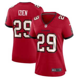 Christian Izien Tampa Bay Buccaneers Women's  Game Jersey -  Red