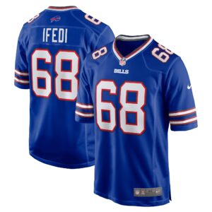 Germain Ifedi Buffalo Bills Team Game Jersey -  Royal