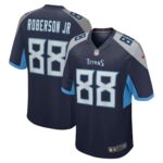 Reggie Roberson Jr. Tennessee Titans  Home Game Player Jersey - Navy