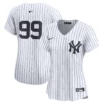 Women's New York Yankees Aaron Judge #99 White Home Limited Player Jersey