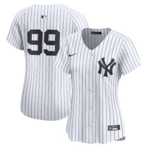 Women's New York Yankees Aaron Judge #99 White Home Limited Player Jersey