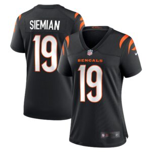 Trevor Siemian Cincinnati Bengals  Women's Team Game Jersey - Black