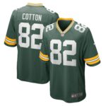 Jeff Cotton Green Bay Packers  Home Game Player Jersey - Green