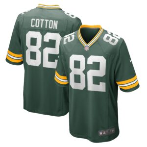 Jeff Cotton Green Bay Packers  Home Game Player Jersey - Green