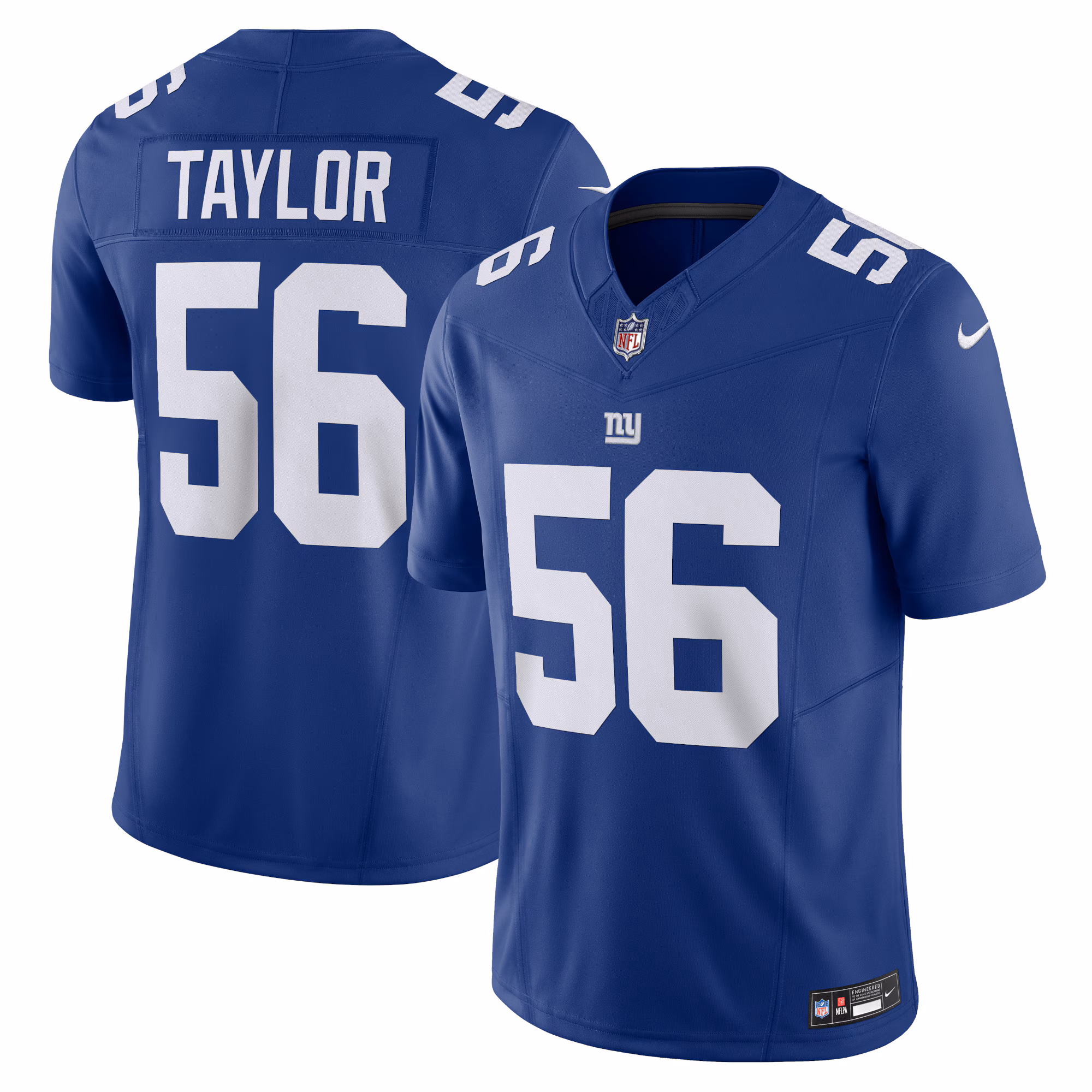 Lawrence Taylor #56 New York Giants Vapor F.U.S.E. Limited Jersey - Royal