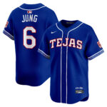 Josh Jung #6 Texas Rangers 2026 City Connect Vapor Premier Limited Jersey - All Stitched