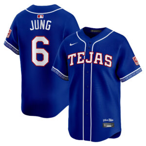 Josh Jung #6 Texas Rangers 2026 City Connect Vapor Premier Limited Jersey - All Stitched