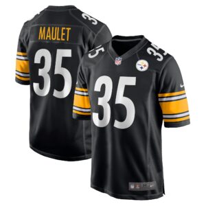 Arthur Maulet Pittsburgh Steelers  Game Jersey - Black
