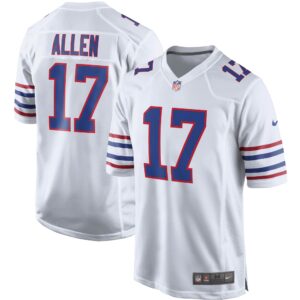 Josh Allen Buffalo Bills Youth Game Jersey - Red