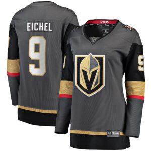 Jack Eichel Vegas Golden Knights Women's Alternate Breakaway Player Jersey - Gray