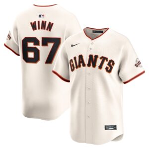 Men's San Francisco Giants Keaton Winn  Cream Home Limited Player Jersey