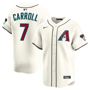 Arizona Diamondbacks Corbin Carroll #7 Cream Home Limited Player Jersey