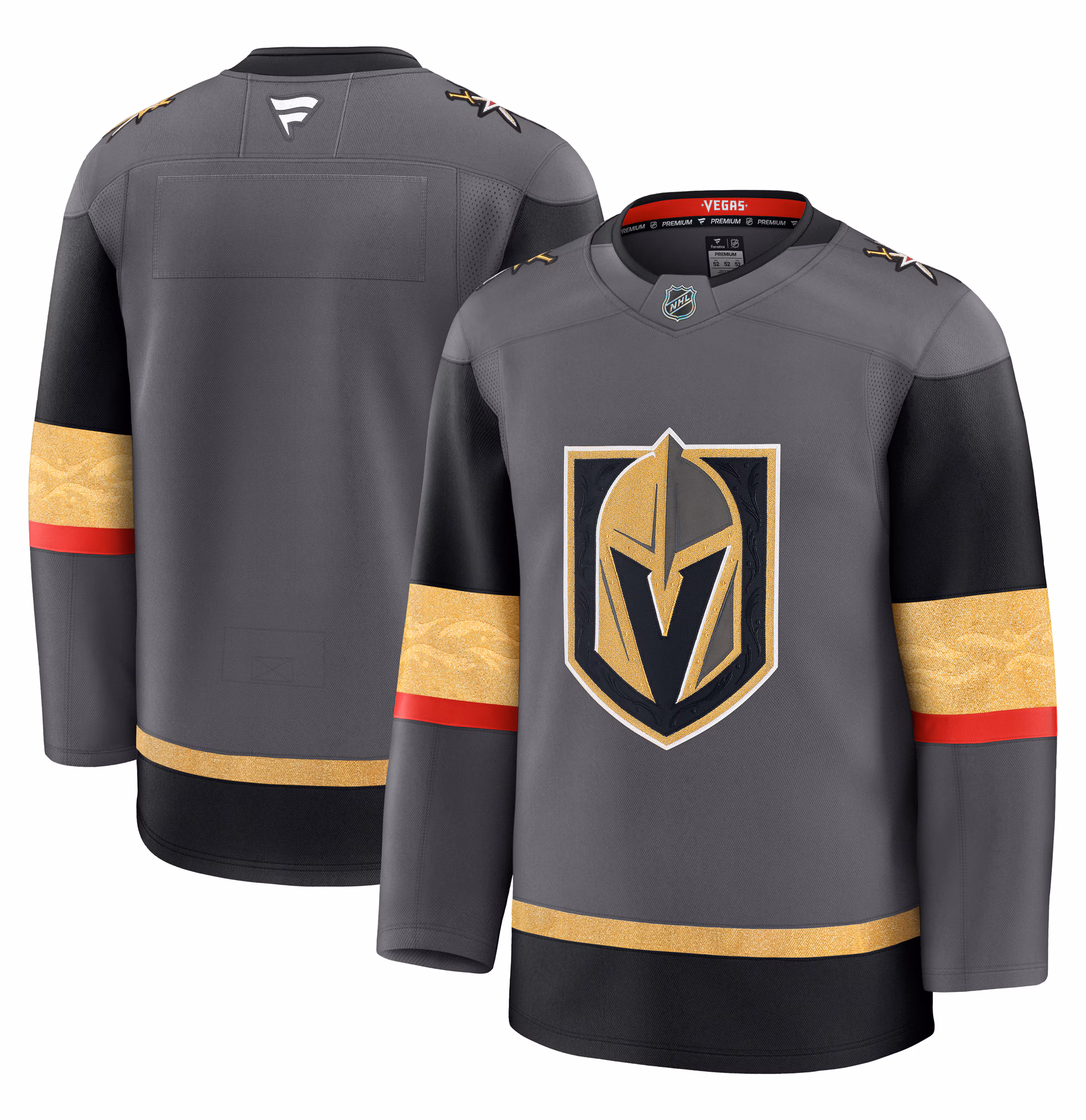 Vegas Golden Knights Fanatics Gray Alternate Premium Jersey