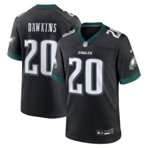 Brian Dawkins Philadelphia Eagles #20 Alternate Game Jersey - Black