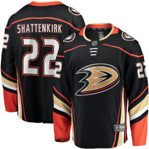 Kevin Shattenkirk Anaheim Ducks Home Breakaway Jersey - Black