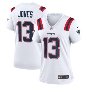 Jack Jones New England Patriots Women's Game Player Jersey - White