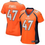 Josey Jewell Denver Broncos  Women's Game Jersey - Orange