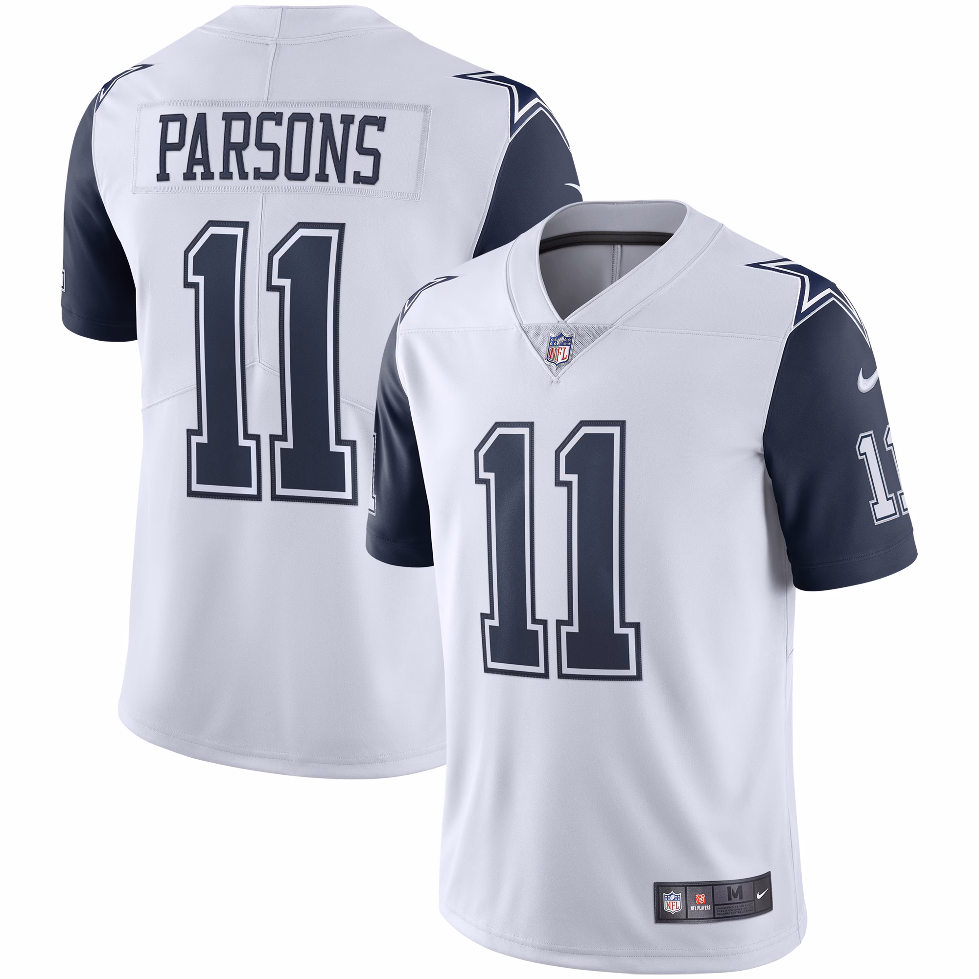 Micah Parsons Dallas Cowboys Alternate 2 Vapor Limited Jersey - White