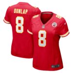 Carlos Dunlap Kansas City Chiefs  Women's Home Game Player Jersey - Red
