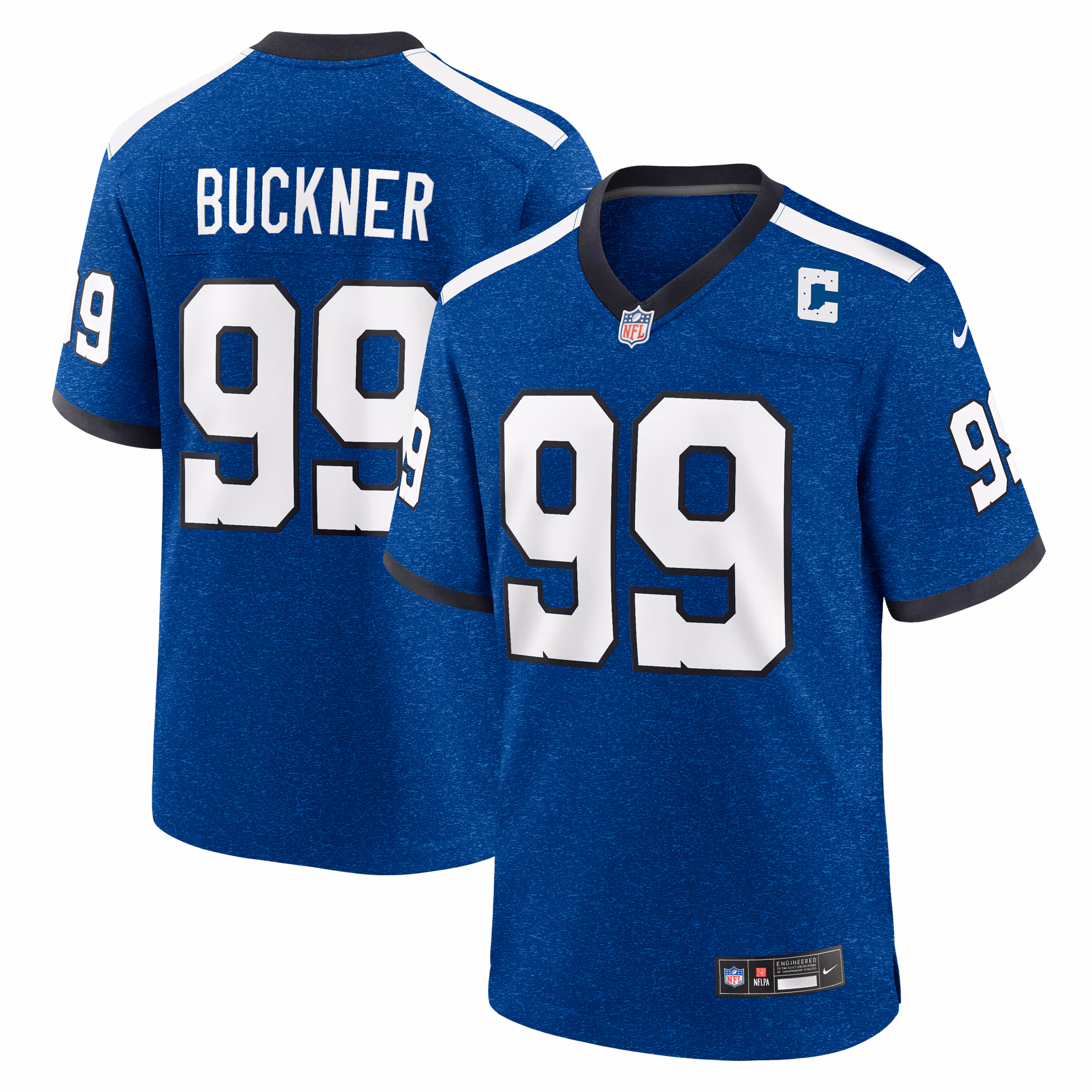 DeForest Buckner Indianapolis Colts Indiana Nights Alternate Game Jersey - Royal