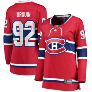 Jonathan Drouin Montreal Canadiens Women's Home Breakaway Player Jersey - Red