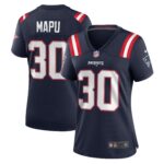 Marte Mapu New England Patriots Women's Team Game Jersey -  Navy