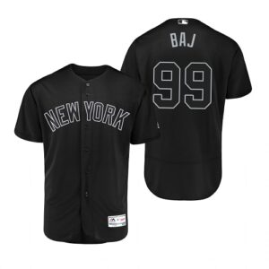 New York Yankees Aaron Judge BAJ Black 2019 Players Weekend Jersey