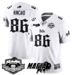 Dalton Kincaid #86 Buffalo Bills BUF Mafia Gothic Vapor Limited Jersey - Farewell Highmark Patch - All Stitched